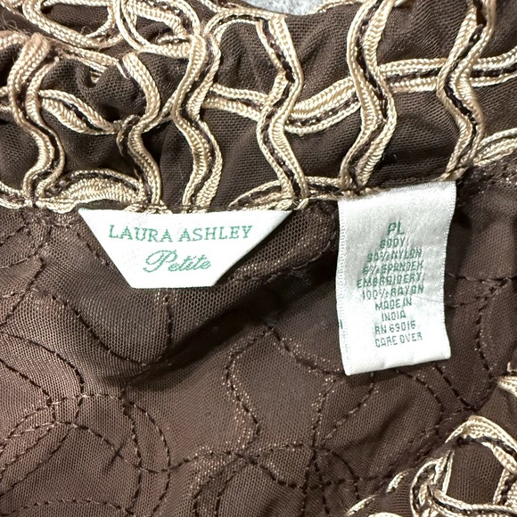 Vintage Laura Ashley Embroidered Zip Jacket/Blazer - Picture 7 of 7